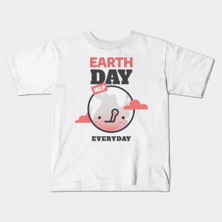 Let's Celebrate Earth Day Everyday ! Kids T-Shirt